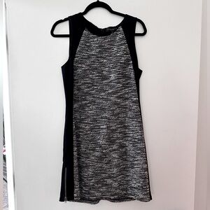 Sanctuary tweed mini dress with cute side zipper detail. Size medium